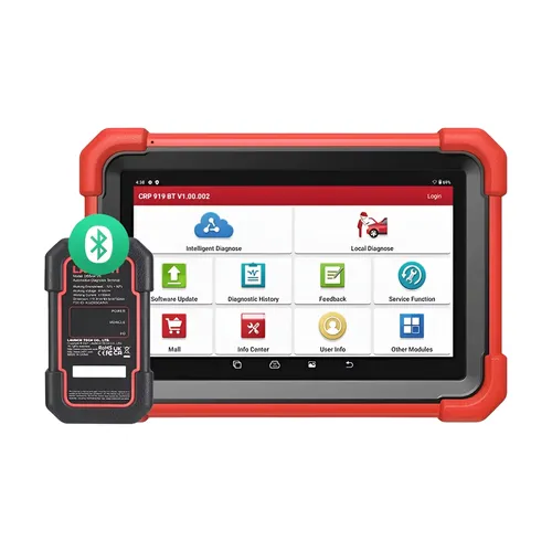 新型LAUNCH X431 CRP919XBT OBD2スキャナー 自動車診断ツール 車 CANFD DOIP ECUコーディング プロ仕様スキャン 送料無料