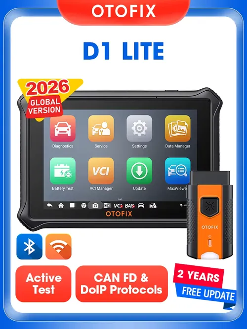 OTOFIX-D1 lite自動車診断ツール,Bluetoothスキャナー,ワイヤレス,双方向制御,OBD,アクティブテスト,OBD2
