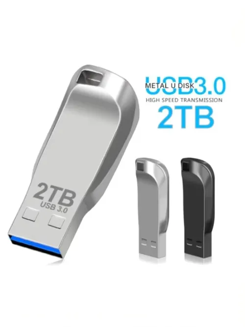 防水USBフラッシュドライブ、新改良TYPE-Cアダプター付き、2TBメタルUSB 3.0ペンドライブ、2TB USBフラッシュドライブ、1TB