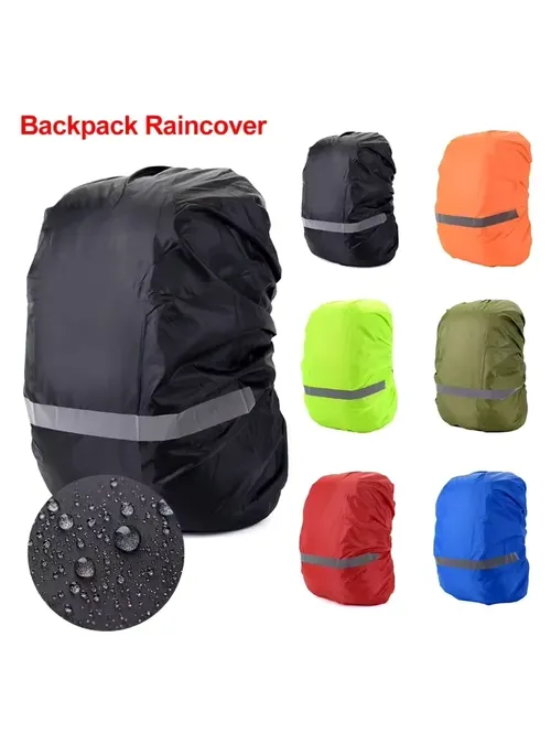 8-70L 反射素材を使用したバックパック用レインカバー。アウトドア、サイクリング、ハイキング、登山用。防水仕様。