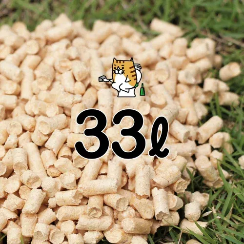 【100円OFFクーポン対象】猫砂 木質ペレット 33リットル〜 猫砂ペレット 送料無料