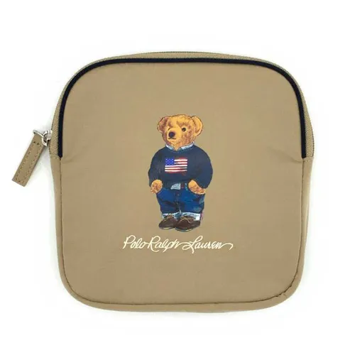 "POLO RALPHLAUREN (ポロ ラルフローレン) ポロラルフローレン ポーチ ベージュ"
