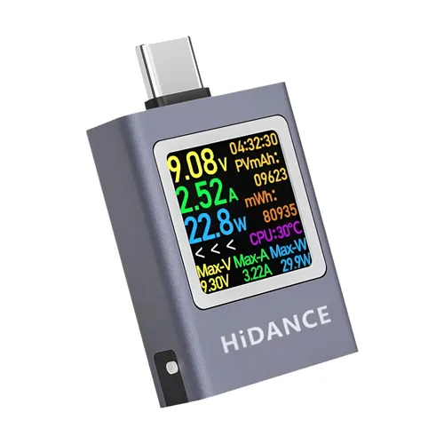13 in 1 DC 4.5-50V 0-12A 多機能デジタルディスプレイ DC 電圧電流計パワーメーター Type-c 携帯電話充電 PD3.1 テスター