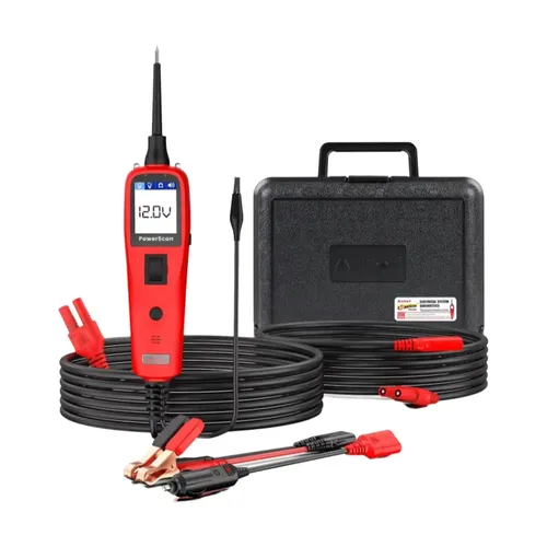 Autel PS100 電源回路プローブキット 40 フィートケーブル自動車回路テスター 12V 24V 電気システム診断ツールデジタルボルト