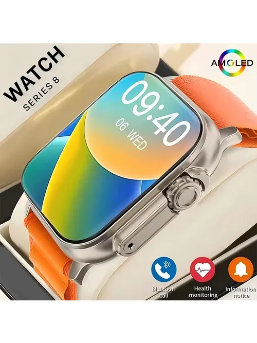 オリジナル T900 ウルトラ 2 スマートウォッチ 49 ミリメートル男性女性 Bluetooth 通話 BT 音楽ゲームワイヤレス充電 NFC スマートウォッチ Android IOS
