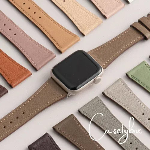 アップルウォッチバンド ベルト 高級イタリアンレザー使用 本革 apple watch バンド スポーツ レディース SE 革 おしゃれ レザー アップルウォッチ バンド くすみカラー ニュアンスカラー 38mm 40mm 41mm 42mm 44mm 45mm 46mm 49mm