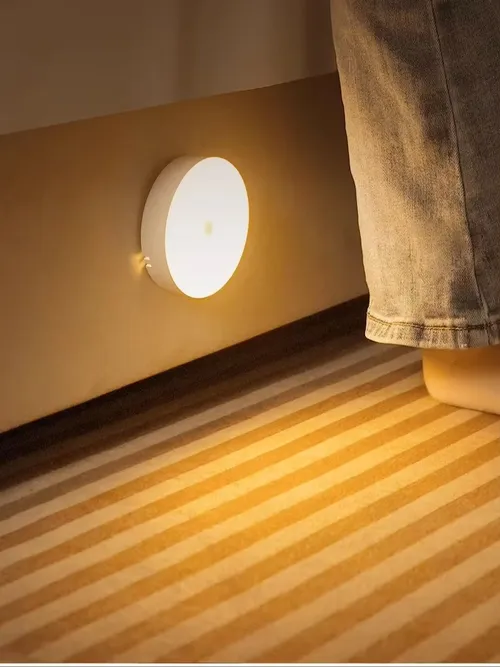 LEDナイトライト,モーションセンサー,ナイトライト,寝室,階段,クローゼット,部屋の装飾,1個