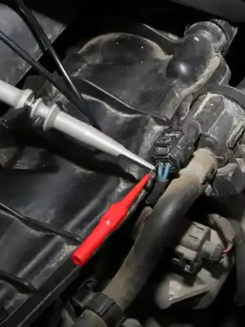 10 個 30V 診断ツールマルチメータテストリード延長バックピアス針先端プローブ車自動車テストプローブキット 0.7 ミリメートル