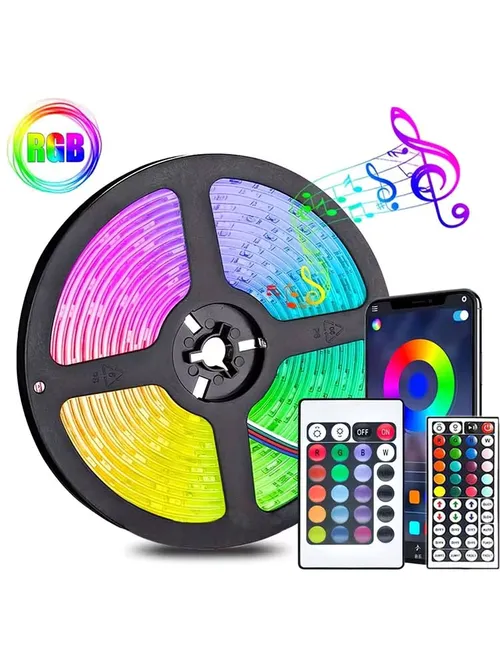 LED 5050ライトストリップ 5M 10M 20M 40M RGB テレビ背景照明 Bluetooth制御 USB ゲームルーム 家族パーティー装飾ライトストリップ