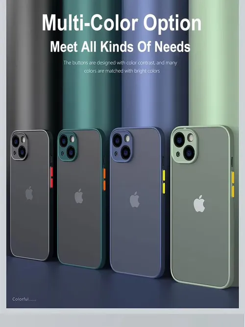 新しい鎧バンパー耐衝撃電話ケース iphone 15 11 12 13 ミニ 14 プロ XR X Xs 最大 7 8 プラス SE 2020 シリコーンハードカバー Capa