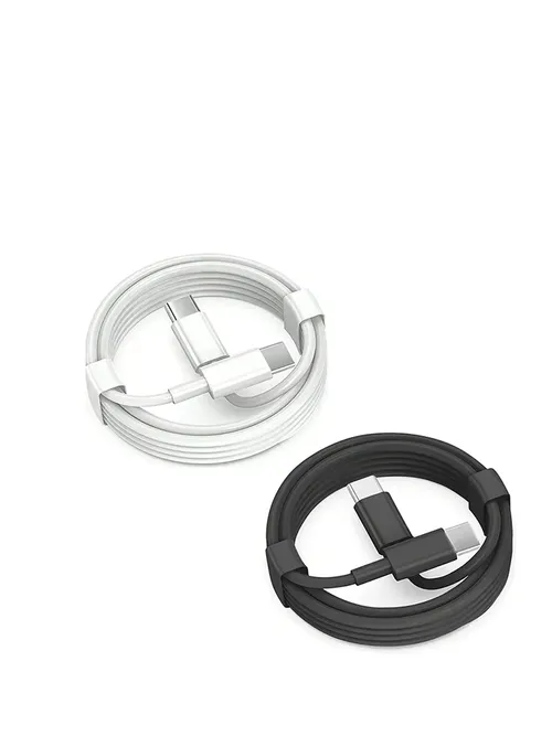 60W PD急速充電ケーブル USB C to Type C Apple iPhone 15 Huawei Xiaomi Samsung対応 タイプC 編み込みケーブル アクセサリー データライン
