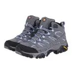 メレル(MERRELL)(レディース)アウトドアシューズ トレッキングシューズ 登山靴 MOAB2 MID GTX 06066 GREY ゴアテックス 400g 防水