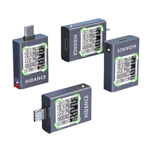 13 in 1 DC 4.5-50V 0-12A 多機能デジタルディスプレイ DC 電圧電流計パワーメーター Type-c 携帯電話充電 PD3.1 テスター