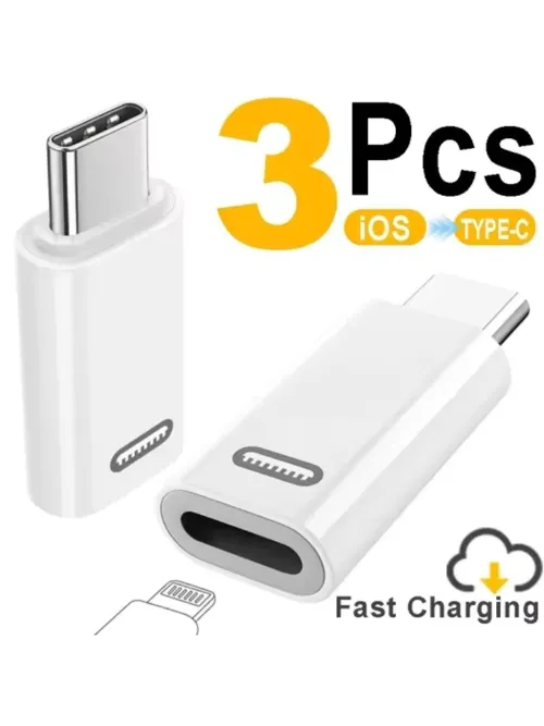 IOS-USB C急速充電アダプター Lightning to Type Cアダプター USB Cデータ転送コンバーター iPhone 17/15/Samsung/Google対応
