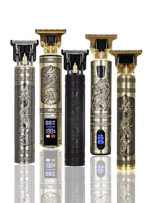 T9 バリカン修理ひげシェービングボディヘアトリマークリッパー電気機械男性散髪機 0 ミリメートル理容シェーバー