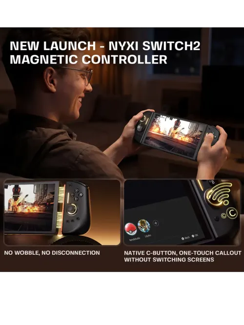 NYXI Hyperion 3 ワイヤレスジョイパッド for Switch 2