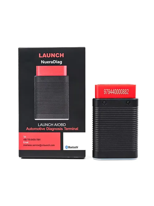 LAUNCH AIOBD Bluetooth OBD2 車両診断スキャナー フルシステム VIN DTCコードリーダー ライブデータ アクティブテスト 車両ヘルスチェック