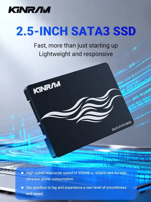 KinRam 2.5 SATA 3 SSD 128GB 120GB 64GB ハードディスク 240GB 256GB HDD 256GB 内蔵SATA3ソリッドステートドライブ ノートパソコン デスクトップPC用
