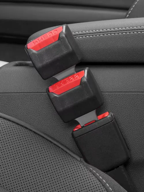 2 個カーシートベルトクリップ延長プラグ車の安全シートロックバックルシートベルトクリップエクステンダーコンバータベビーカーシートアクセサリー