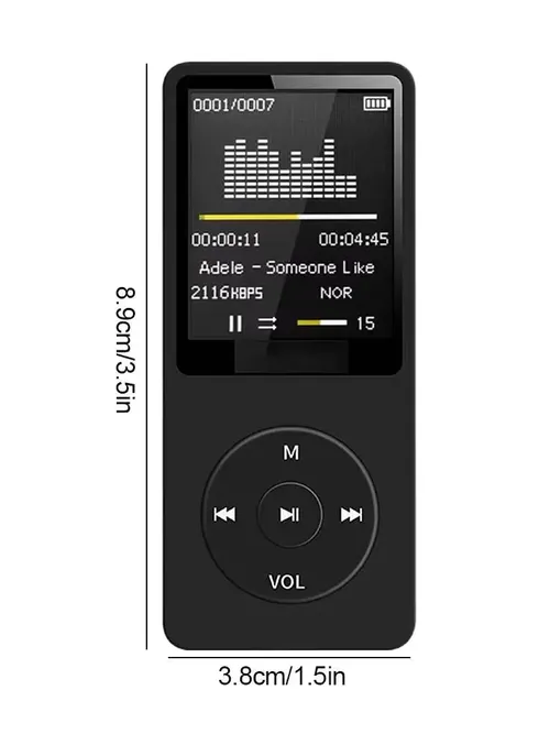 ポータブル MP3 プレーヤー充電式レコードノイズ伝導メディアロスレスポケットスポーツ音楽再生マイクウォークマンマシン