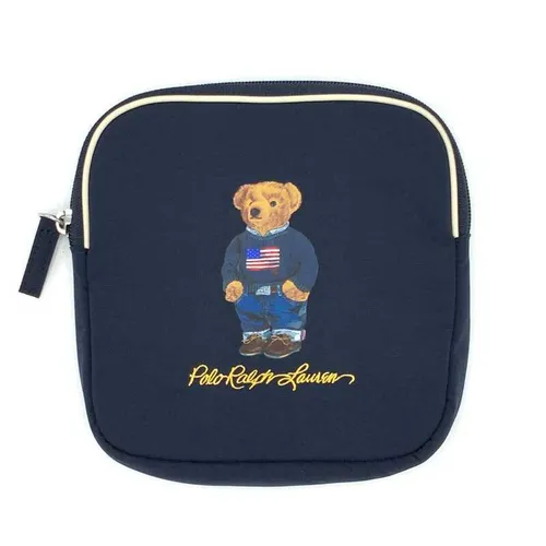 "POLO RALPHLAUREN (ポロ ラルフローレン) ポロラルフローレン ポーチ ネイビーブルー"