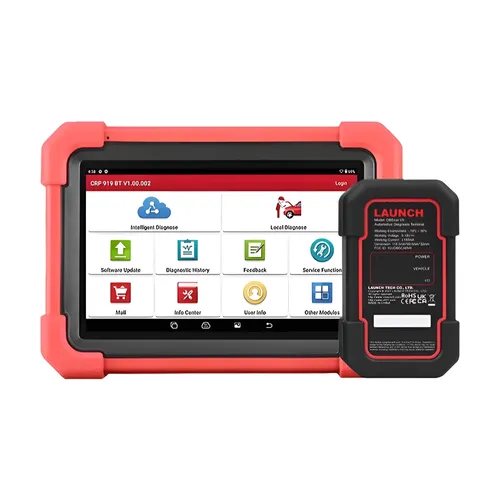 LAUNCH X431 CRP919X BT 車両診断ツール DBScar VII VCI オート OBD OBD2 スキャナー アクティブテスト ECUコーディング CANFD DOIP 31+リセット
