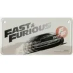 中古雑貨 FAST&FURIOUS インテリアプレート 「ワイルド・スピード×ヤマダデンキ」 対象商品購入特典