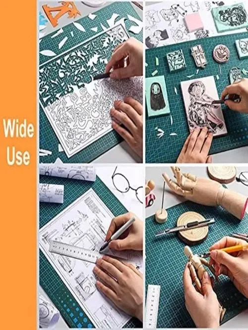 A3 A4 A5 PVC カッティングマットワークベンチパッチワークカットパッド縫製マニュアル DIY ナイフ彫刻革まな板サイドアンダーレイ