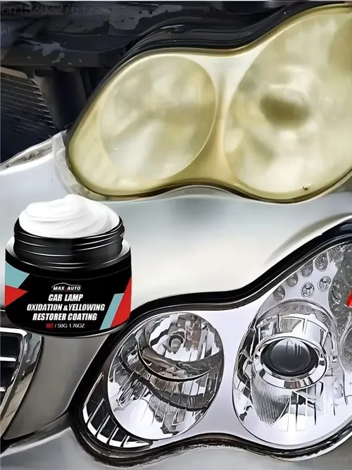 車のヘッドライト修復研磨キット - ヘッドランプアセンブリ用のスクラッチリムーバーと酸化クリーナー修理ペースト