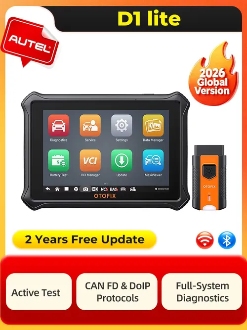 OTOFIX-D1 lite自動車診断ツール,Bluetoothスキャナー,ワイヤレス,双方向制御,OBD,アクティブテスト,OBD2