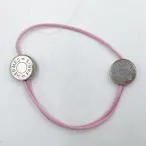 エルメス ブレスレット セリエ コードブレスレット ピンク系 美品 ファッション 小物 ブランド オフィス【本物保証】
