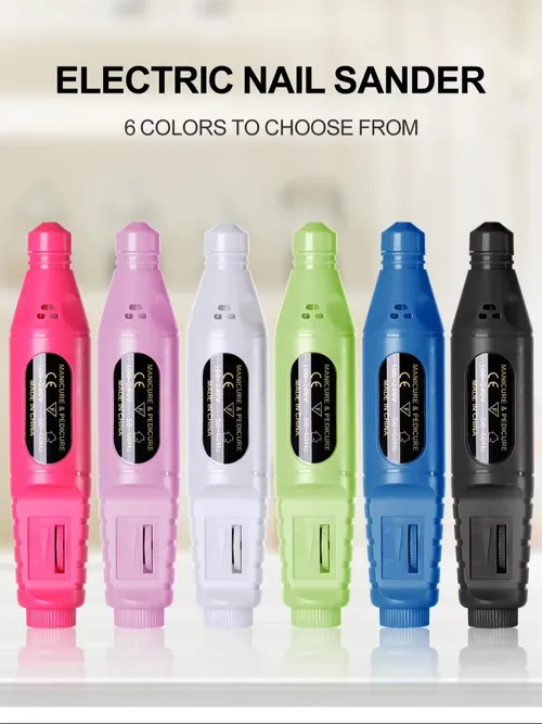 LINMANDA 6 in 1 電動ネイルドリルキット ポリッシュ除去 マニキュア ポータブルネイルファイル ネイルドリル機器 ペンツールマシン