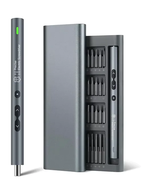 ミニ電動ドライバー、12/50/62/120 in 1充電式コードレス精密電動ドライバーセット、LEDライト、磁気マット