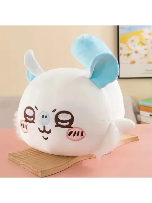 ホットモモンガぬいぐるみ枕漫画ハチワレソフト枕かわいいウサギぬいぐるみ飾りアニメぬいぐるみギフト女の子のための家の装飾