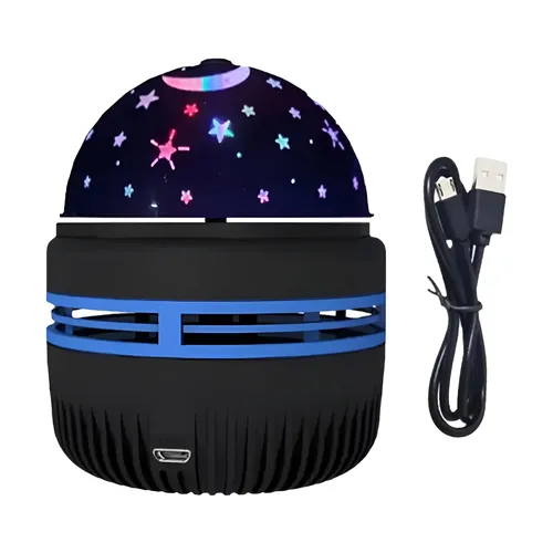 LED 星空ナイトライト USB プロジェクターランプ マジックボール ムーンスター クリスマスライト ホームルーム雰囲気装飾