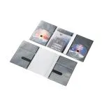 エレコム ディスクケース DVD CD 対応 DVDケース CDケース 2枚収納 10枚セット ブラック ブラック CCD-DP2D10BK