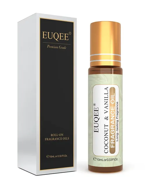 EUQEE 10ml フレグランスオイル ロールオン 長持ちする香り ラヴィ エスト ベル CHANCE ジャドール コットン ストロベリー マンゴー ディフューザーバーナー用