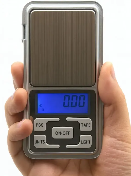 高精度 500g/0.01g ミニポケットスケール、LCD ディスプレイ付き正確なデジタルジュエリースケール、コンパクトで持ち運びが簡単