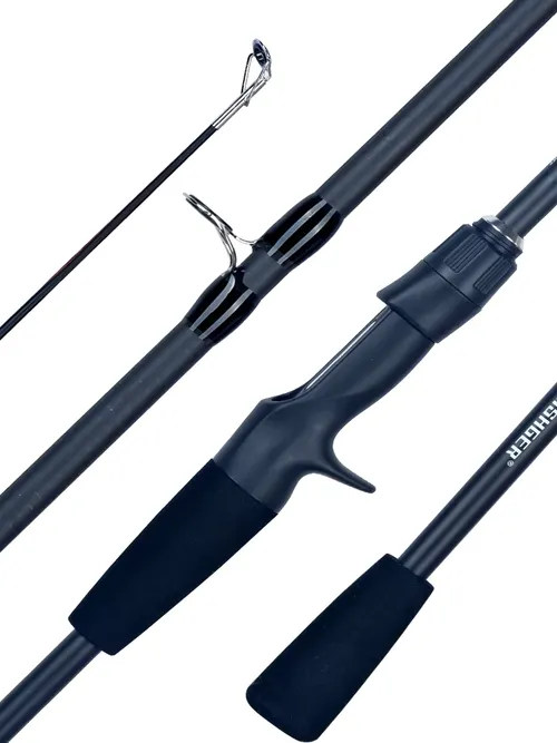 PHISHGER スピニング Baitcasting トラベルカーボンミニグッズ釣竿キャスティング重量 5-30 グラム M 高速超軽量ルアートラウトポール