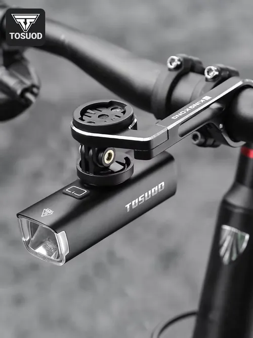 TOSUOD 自転車フロントライト 1500 ルーメン 4800mAh バイクライト防滴水 USB 充電サイクリングランプアクセサリー