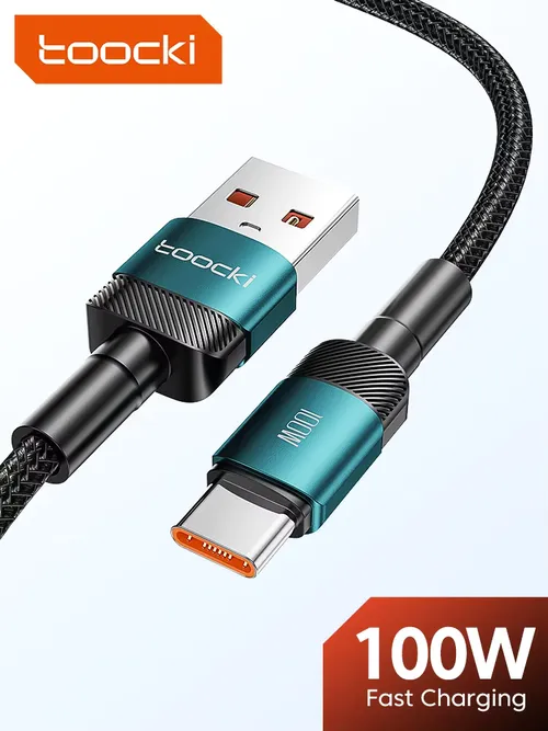 Toocki 6A USB タイプ C ケーブル Huawei 社 Xiaomi PD 100 ワット高速充電充電器 USB C データコード急速充電 Samsung Oneplus 用