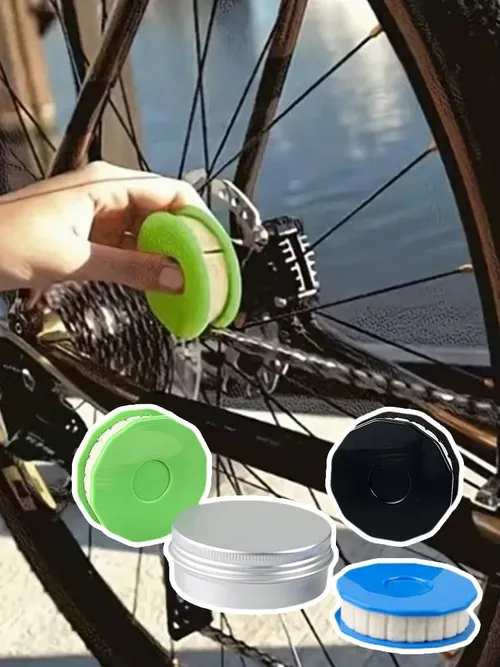 1 個自転車チェーンルブリケータ自転車チェーンオイルローラークリーニング自転車メンテナンスツールポータブル自転車サイクリングアクセサリー