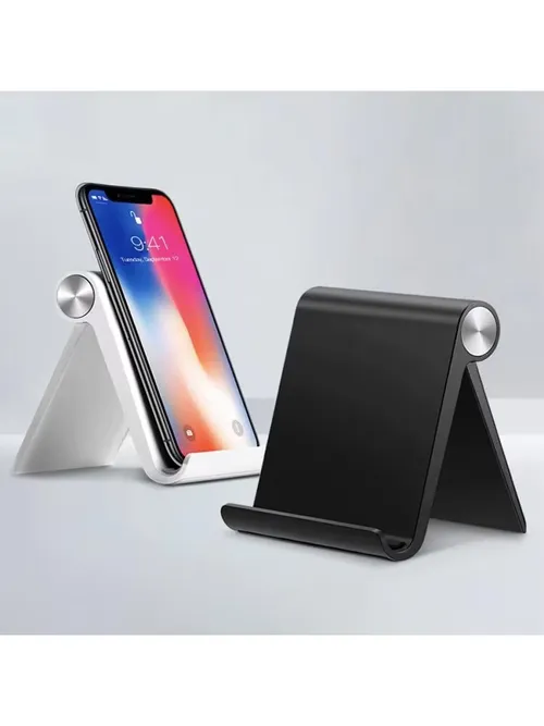 調整可能な携帯電話ホルダー スタンド ポータブル折りたたみ式デスクトップ電話スタンド iPhone、Samsung対応ユニバーサル携帯電話スタンド