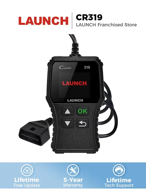 LAUNCH X431 Creader 319 CR319 自動車コードリーダー OBDII スキャナー プロ仕様 自動車スキャナー Obd2 スキャナー 診断ツール X431