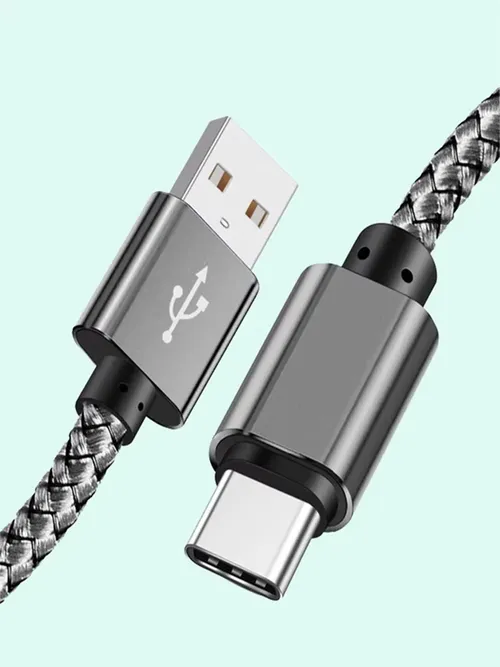 USB A to Type C 充電ケーブル 2A 急速充電 ナイロン製データケーブル 1m 2m 3m Android Huawei Samsung TypeC スマホ充電デバイス対応