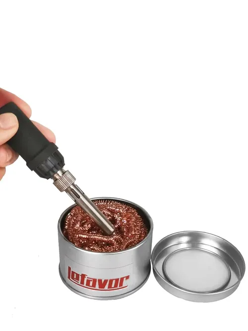 クリーニングボール はんだ吸い取り はんだごて メッシュフィルター クリーニングノズルチップ 銅線クリーナーボール 金属ドロスボックス クリーンボール