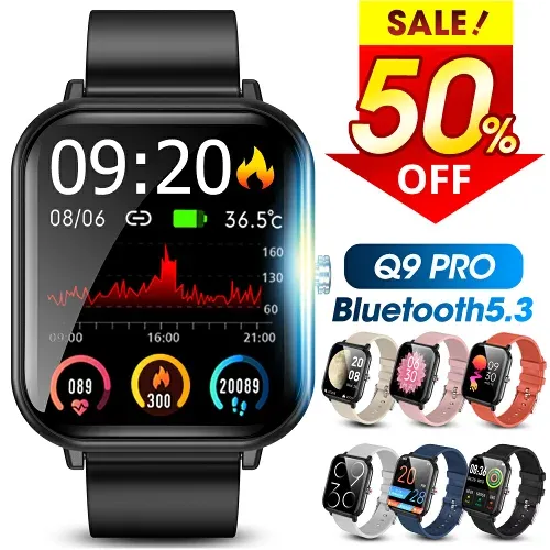 【クーポンで1,980円~】\楽天1位/ スマートウォッチ 心拍数 1.9インチ超大画面 腕時計 レディース 歩数計 スマートウォッチ メンズ 7色展開 IP68防水 GPS連携 Line 着信通知 睡眠検測 GPS連携 日本語 プレゼント iphone&android 送料無料