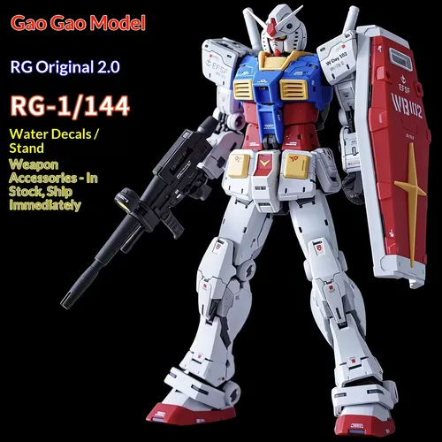 RG2.0 업데이트 버전, 정품 메카닉 조립 모델 키트, 수집용 선물, 액션 피규어
