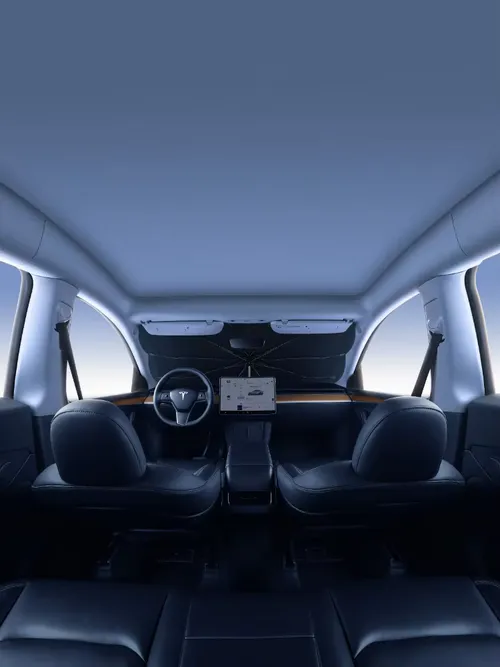 YZ 모든 Tesla 모델용 카 선쉐이드 우산 쉐이딩 카 선쉐이딩 프로텍터 파라솔 여름 자외선 차단 액세서리
