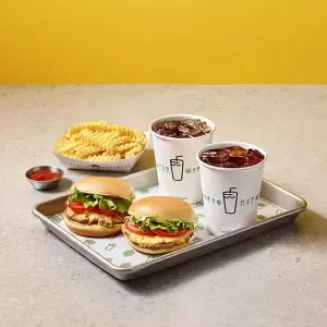 SS 쉑버거+쉑버거+프라이+소다S+소다S